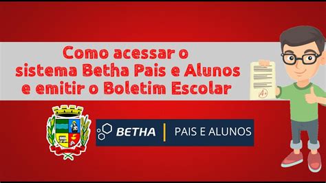 como acessar o betha pais e alunos - pais e alunos entrar